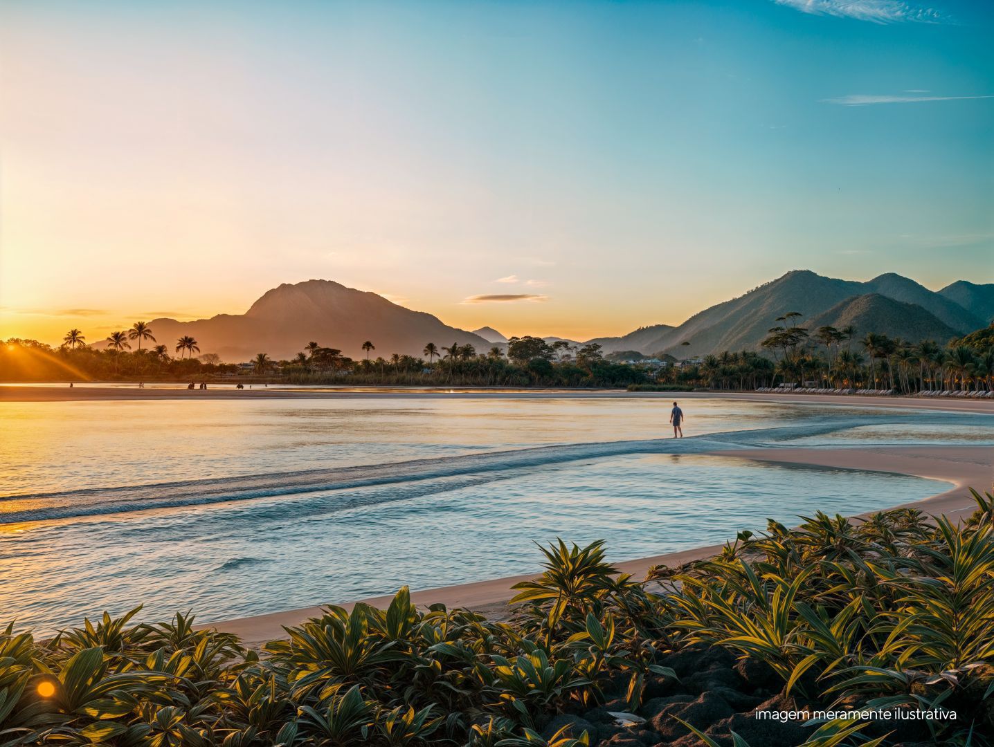 Porto Belo Beach — Praia artificial de 1km